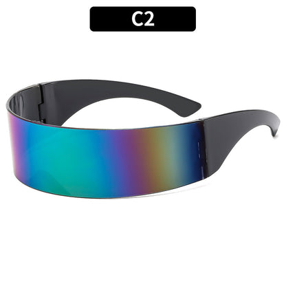 Cyberpunk Future Style Sunglasses Trendy Party Shades