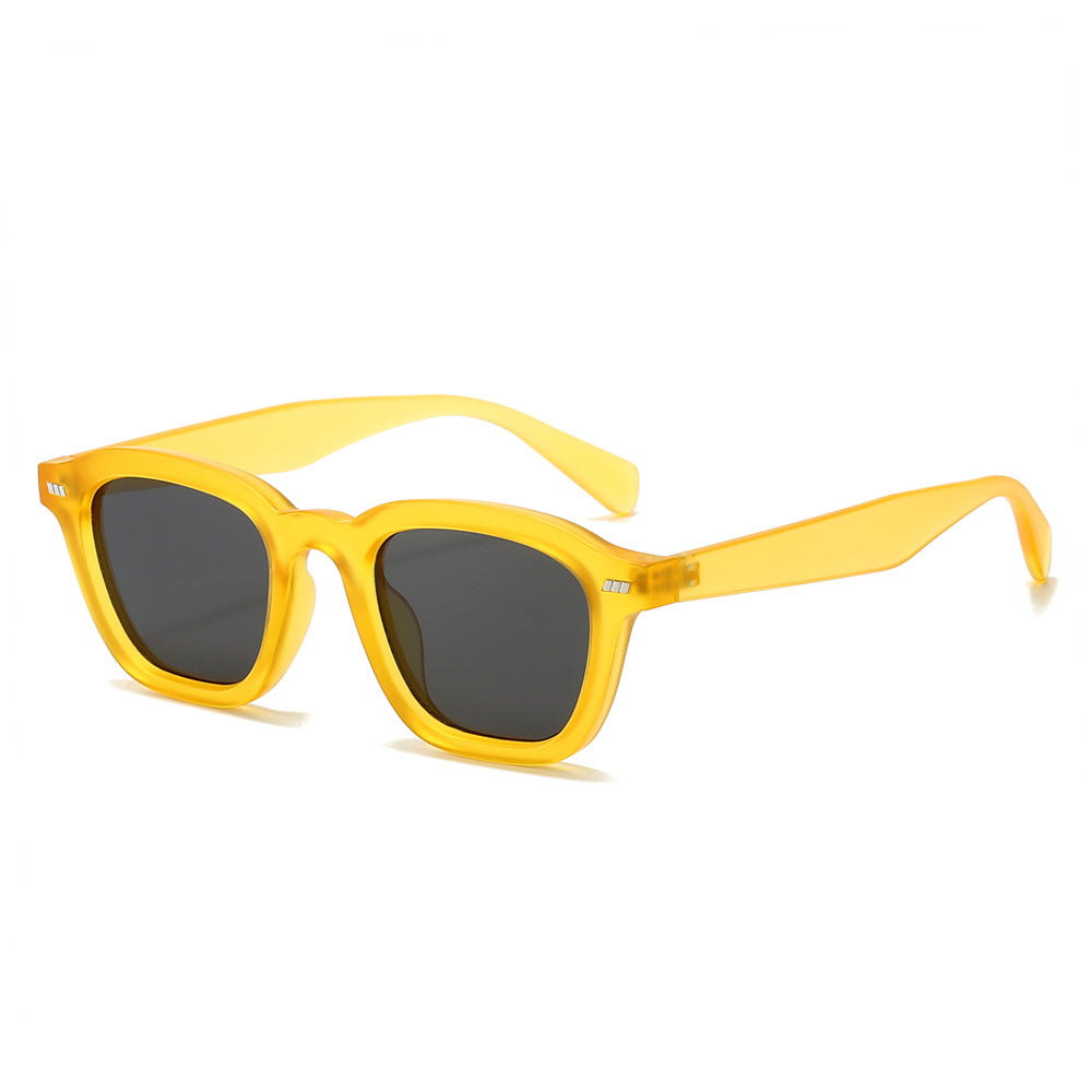 Retro Square Sunglasses Stylish UV400 Protection