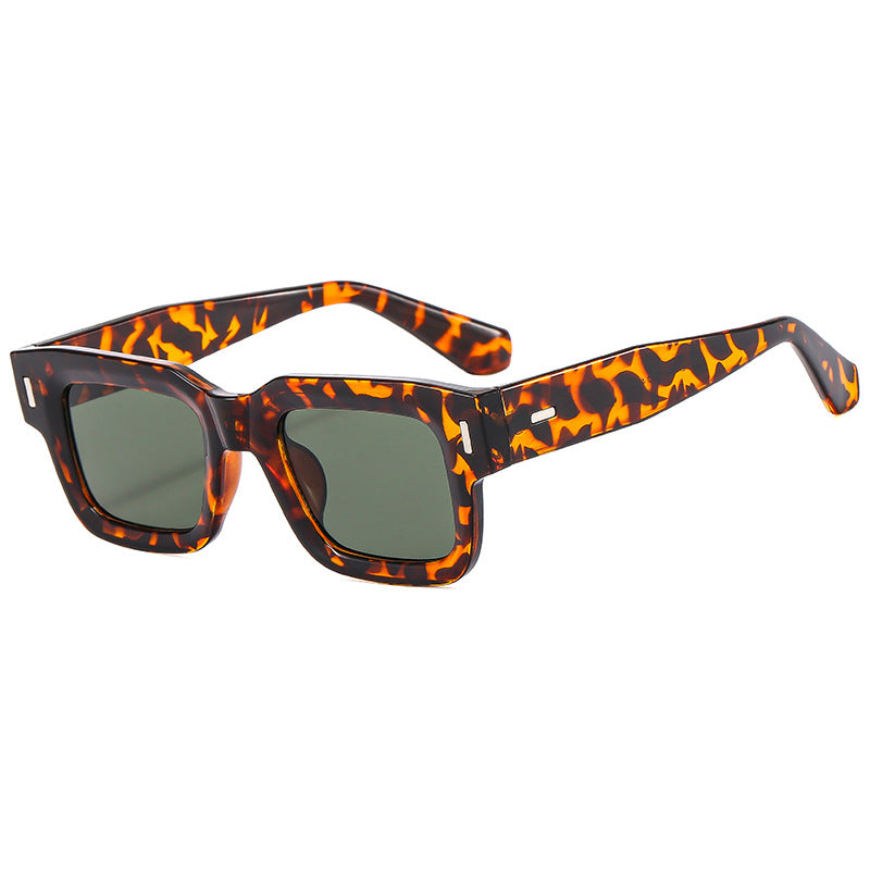 Retro Square Sunglasses Stylish Square Frames UV400 Protection