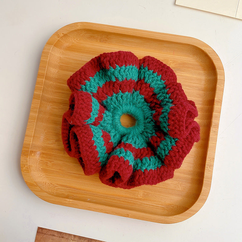 Cute Handmade Crochet Scrunchies Hair Tie