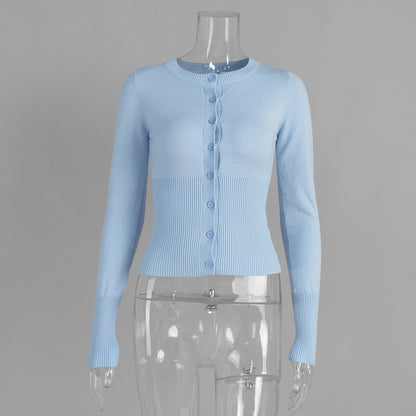 Knitted Cardigan Stylish Casual Long Sleeve Top
