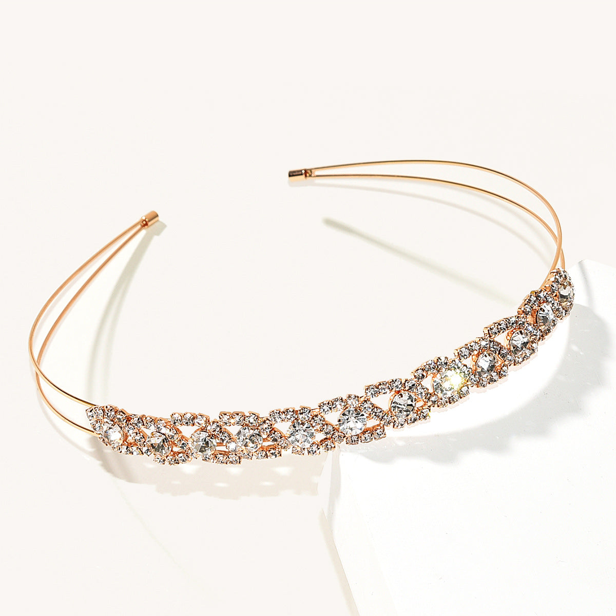 Elegant Pearl Embellished Headband for Brides