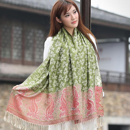 Nepal Ethnic Style Shawl Scarf