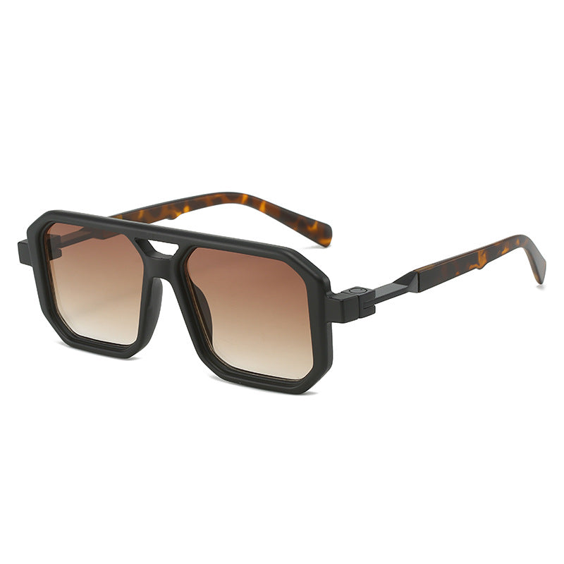 Square Sunglasses Retro Stylish Pilot Shades UV400 Protection