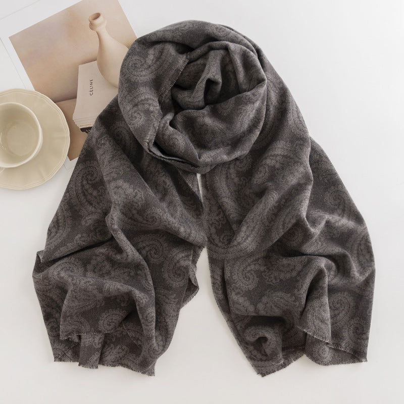 Scarvii-Retro Paisley Scarf