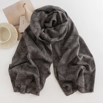 Scarvii-Retro Paisley Scarf