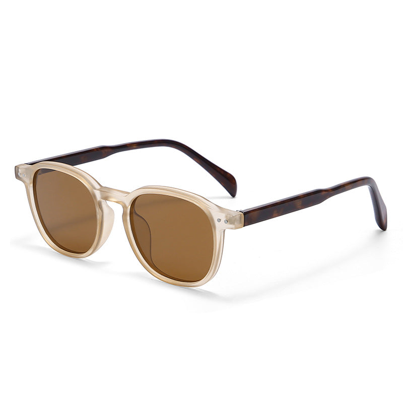 Round Simple Daily Polarized Sunglasses