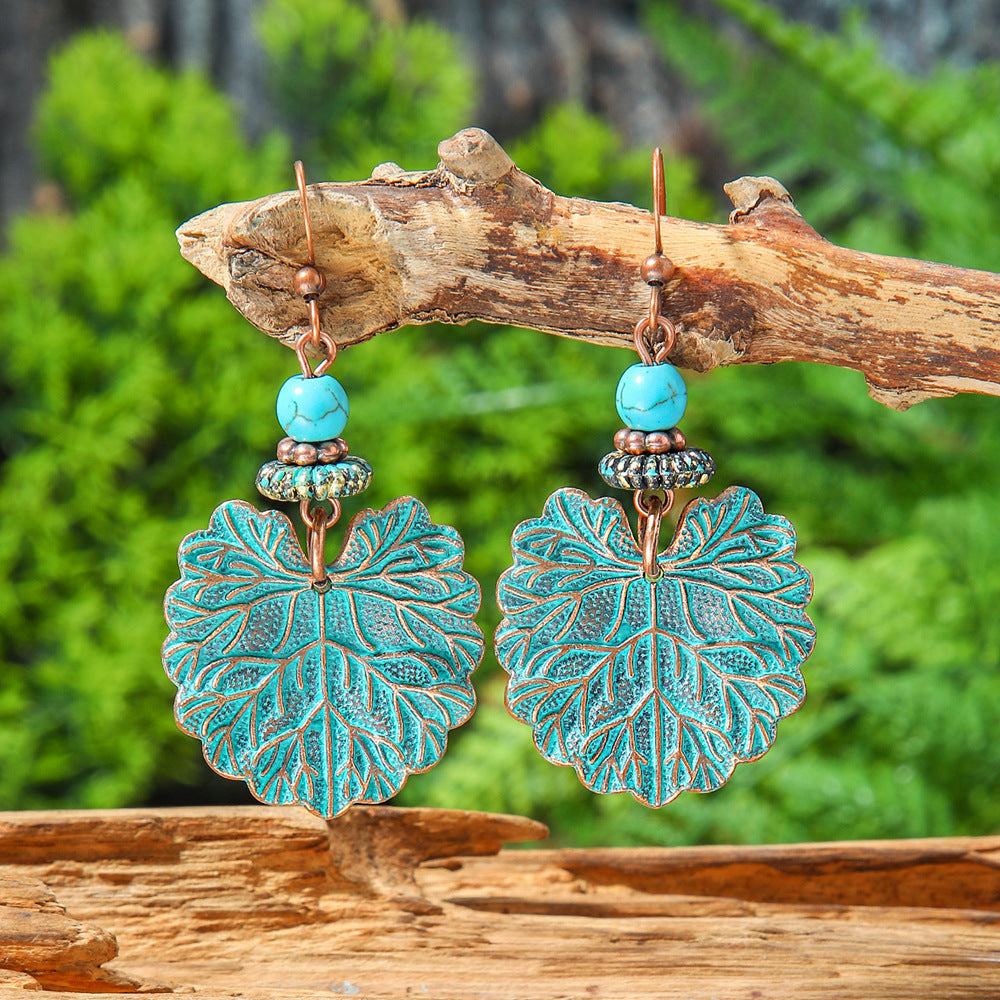 Bohemian Geometric Tassel Earrings Exotic Vacation Jewelry