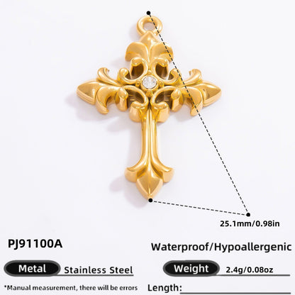 Butterfly Pendant Necklace Elegant Stainless Steel