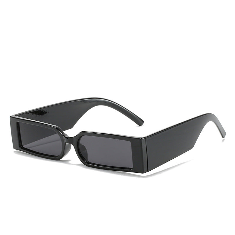 Trendy Rectangular Sunglasses for Women Fashionable Hip Hop Shades