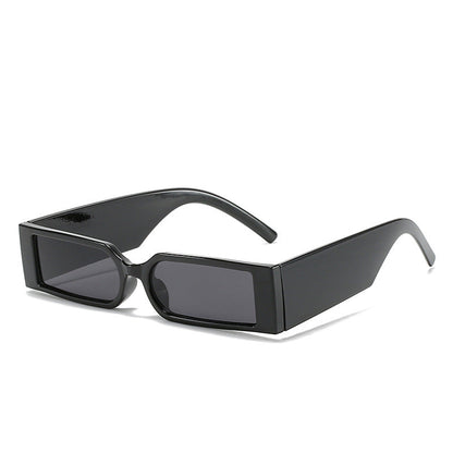 Trendy Rectangular Sunglasses for Women Fashionable Hip Hop Shades