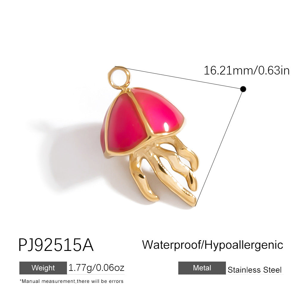Luxury Heart-Shaped Stainless Steel DIY Jewelry Accessories Bracelet Necklace