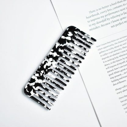 Acrylic Square Mini Portable Hair Combs