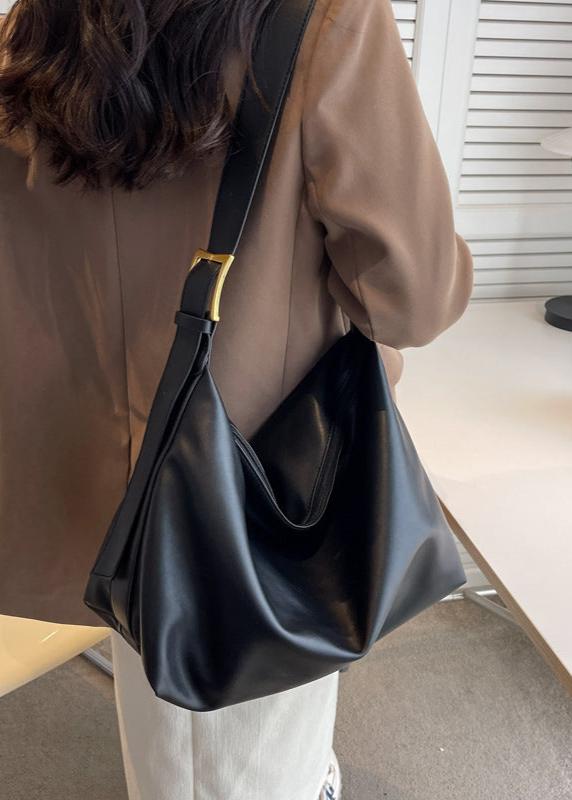 Oversized Hobo Bag Premium PU Material Crescent