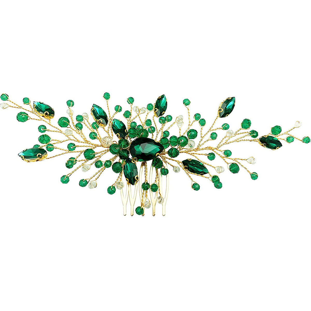 Bridal Wedding Hair Accessories Handmade Rhinestone Hair Comb