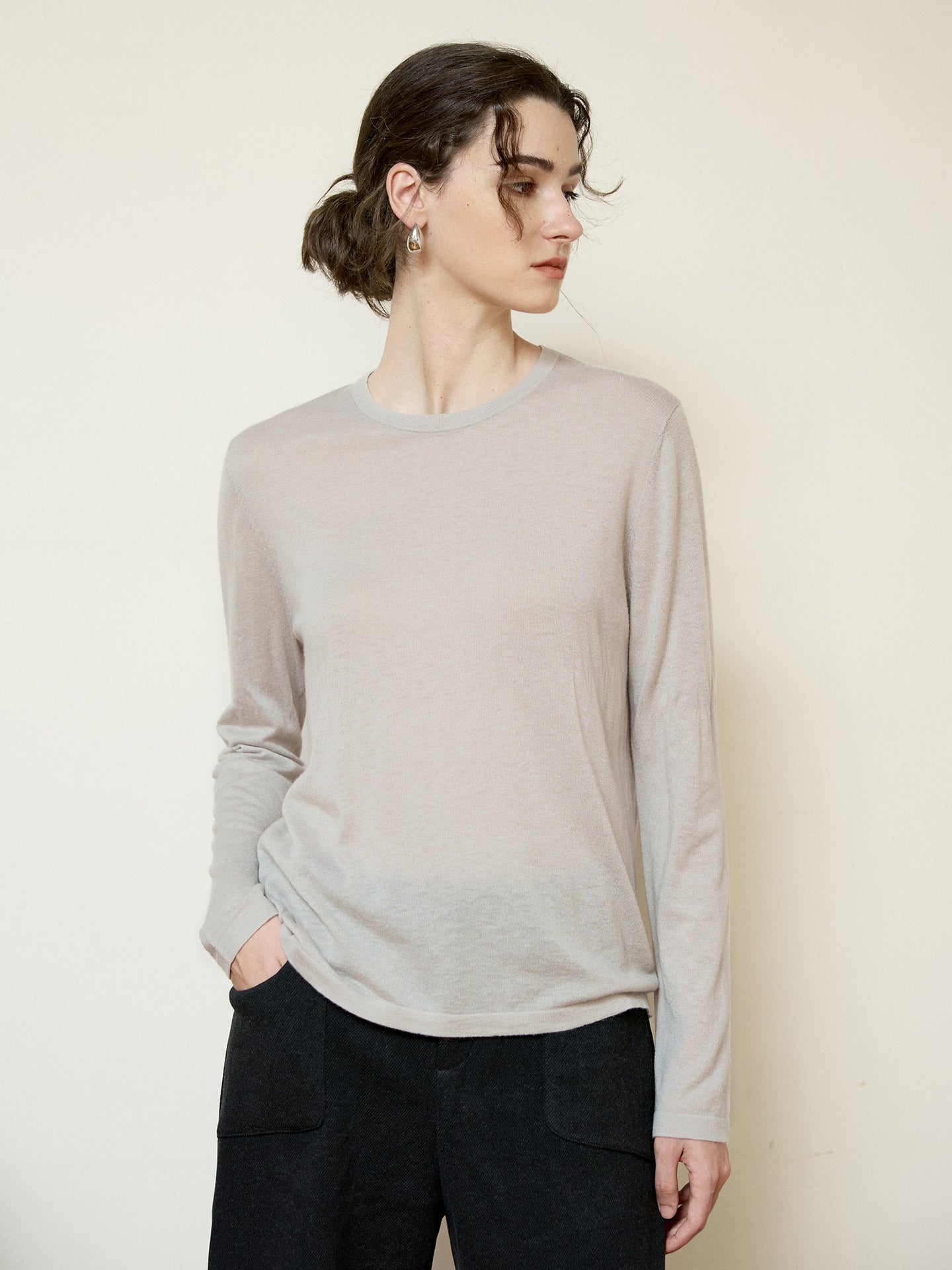 High-Quality Cashmere Blend Sweater for Women
