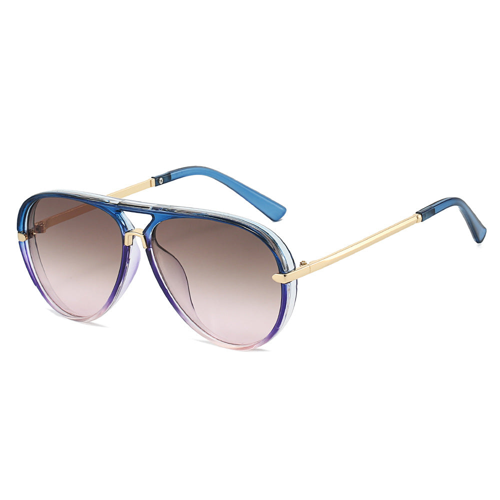 Trendy Oversized Sunglasses Retro Frog Eyewear