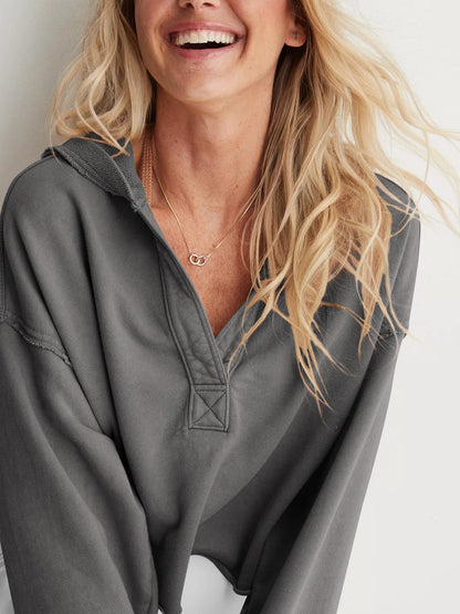 Trendy Hooded Sweatshirt for Women Comfortable Casual Wear