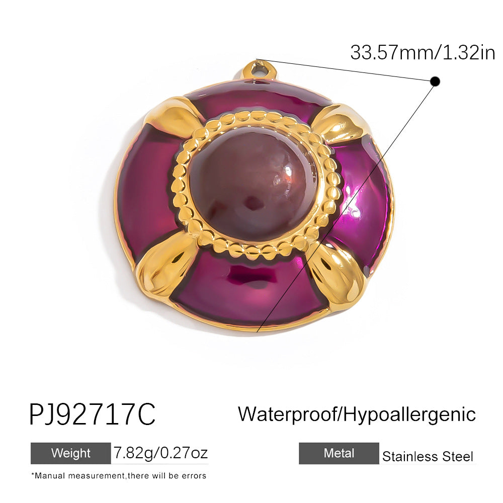 DIY 18K Gold Plated Stainless Steel Jewelry Accessories for Bracelets and Necklaces