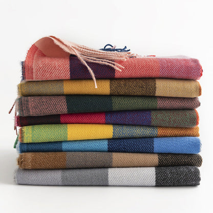 Scarvii - Plaid Trendy Cashmere-like Scarf