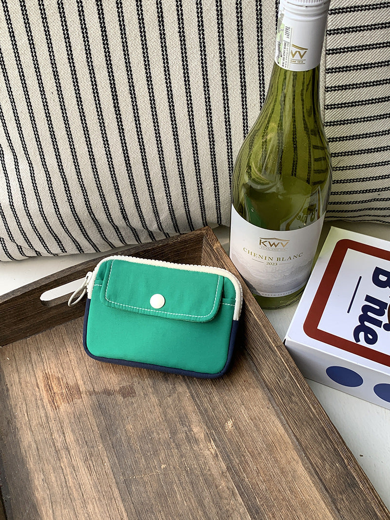Cute Mini Coin Purse Portable Card Holder Bluetooth Headset Bag
