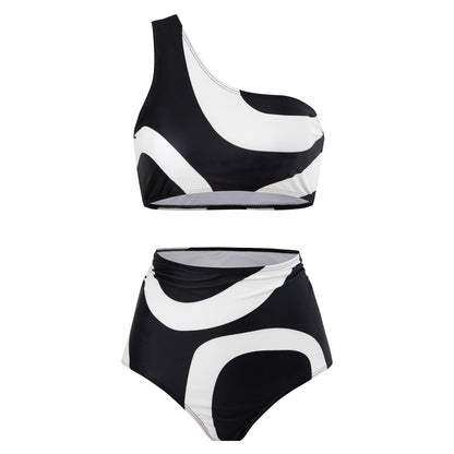 One Shoulder Swimwears String Covers
