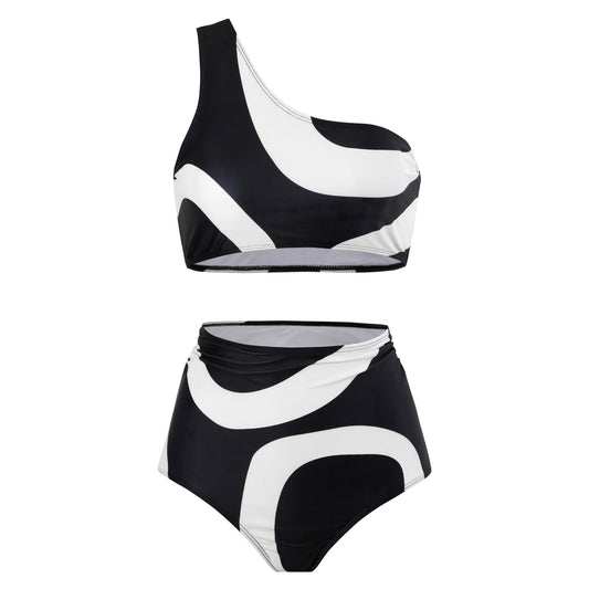One Shoulder Swimwears String Covers