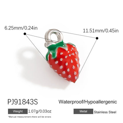 Mini Fruit Cartoon DIY Jewelry Accessories Handmade Necklace Bracelet