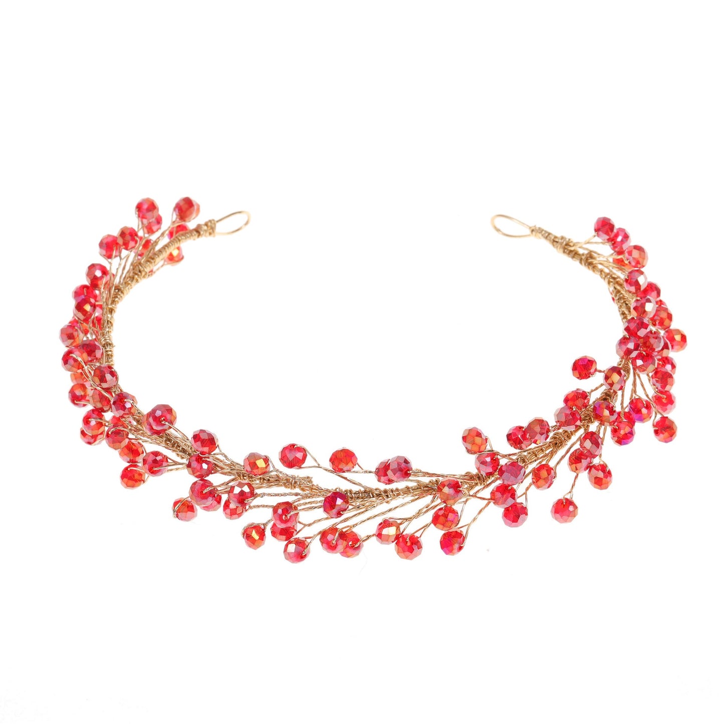 Crystal Pearl Headband Hair Accessory for Weddings