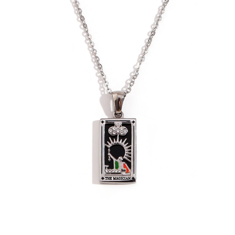2+ Vintage Zircon Pendant Necklaces