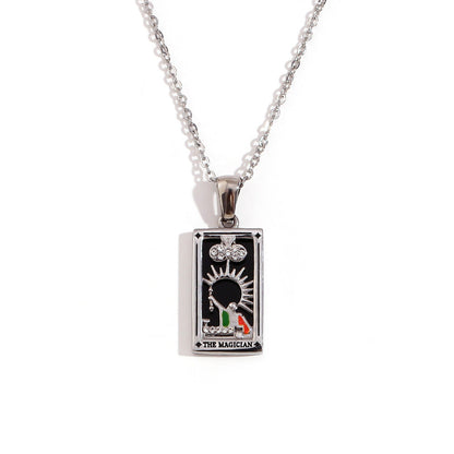 2+ Vintage Zircon Pendant Necklaces