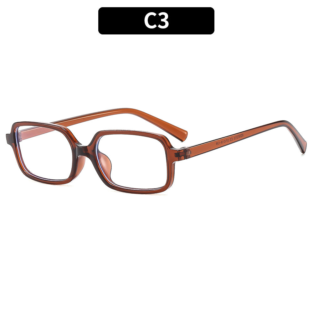 Fashionable Retro Square Blue Light Blocking Glasses