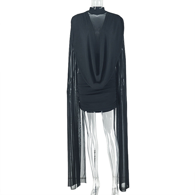 Solid Color Breathable Slim Fit Dress For Women