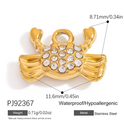 Cute DIY Stainless Steel Jewelry Accessories for Bracelets Necklaces Earrings