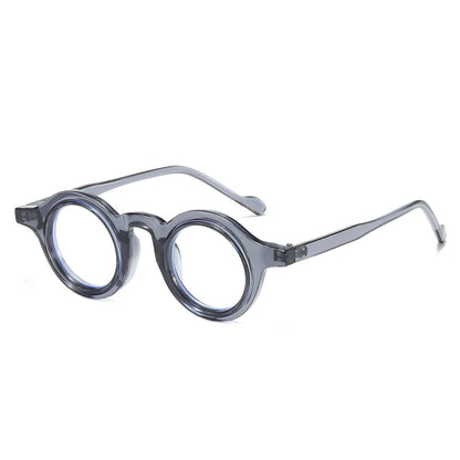 Retro Round Glasses with PC Frames for Unisex Fashion