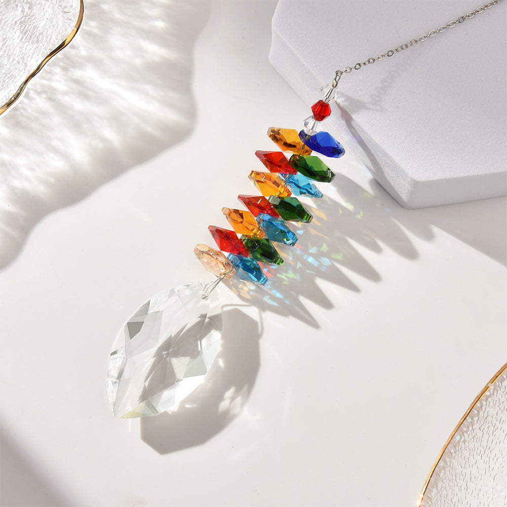 Rainbow Love Crystal Simple Home Hangings