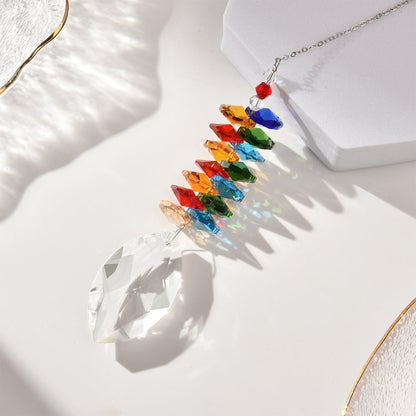 Rainbow Love Crystal Simple Home Hangings