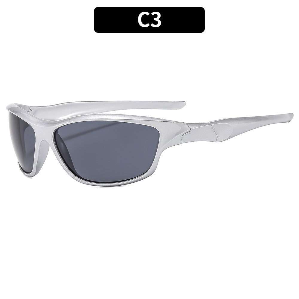 Y2K Cyberpunk Sport Sunglasses Stylish Futuristic Shades