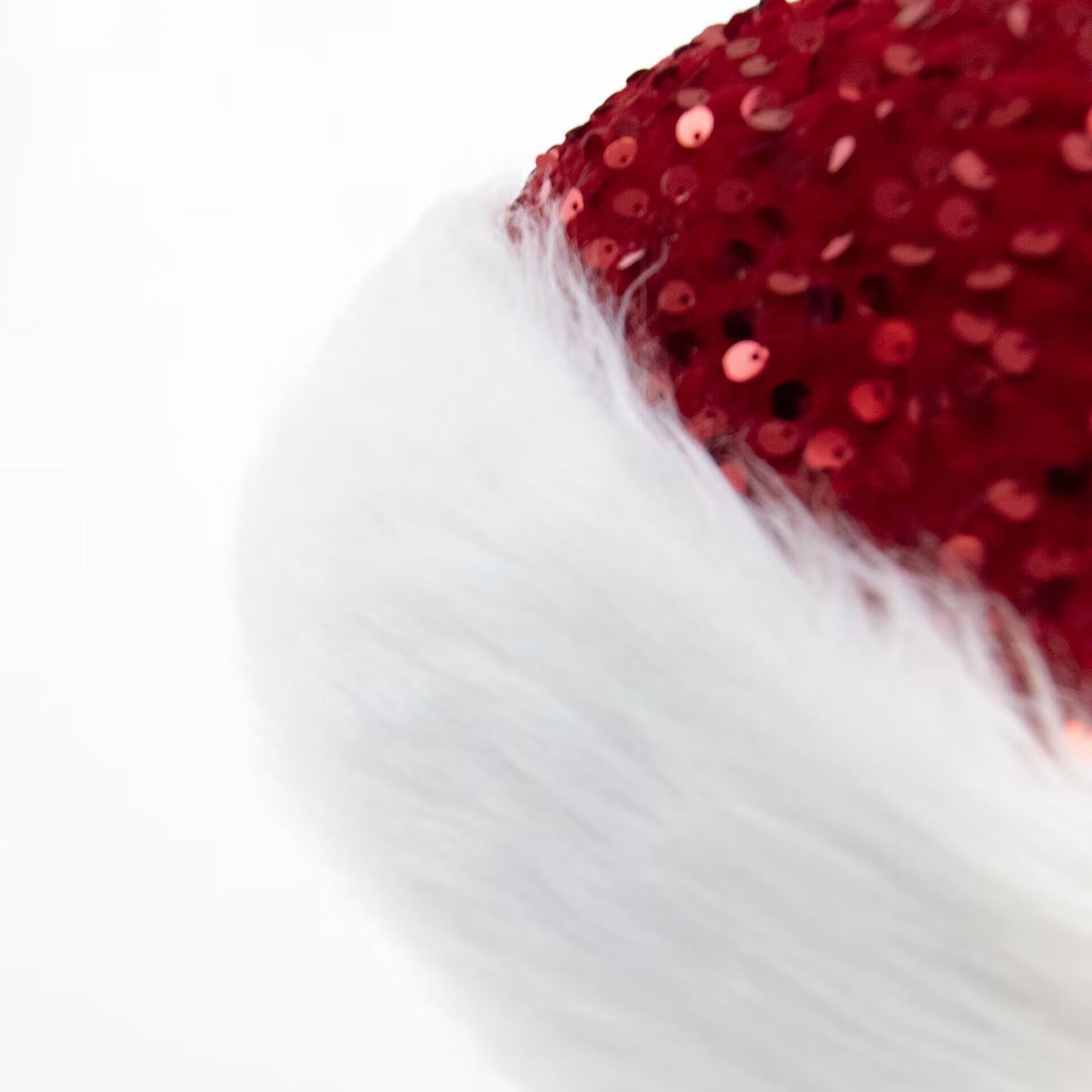 Sparkling Sequins Knitted Party Beanie Santa Hat