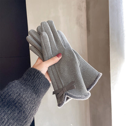 Elegant Touchscreen Thick Warm Winter Gloves