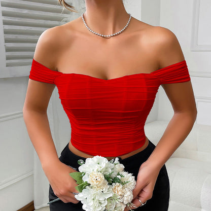 Sexy Backless Strapless Cami Top