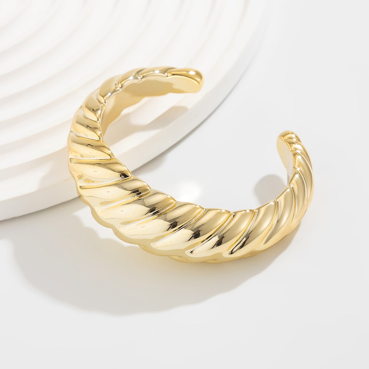 Fashionable Irregular CCB Bracelet Set for Casual Wear