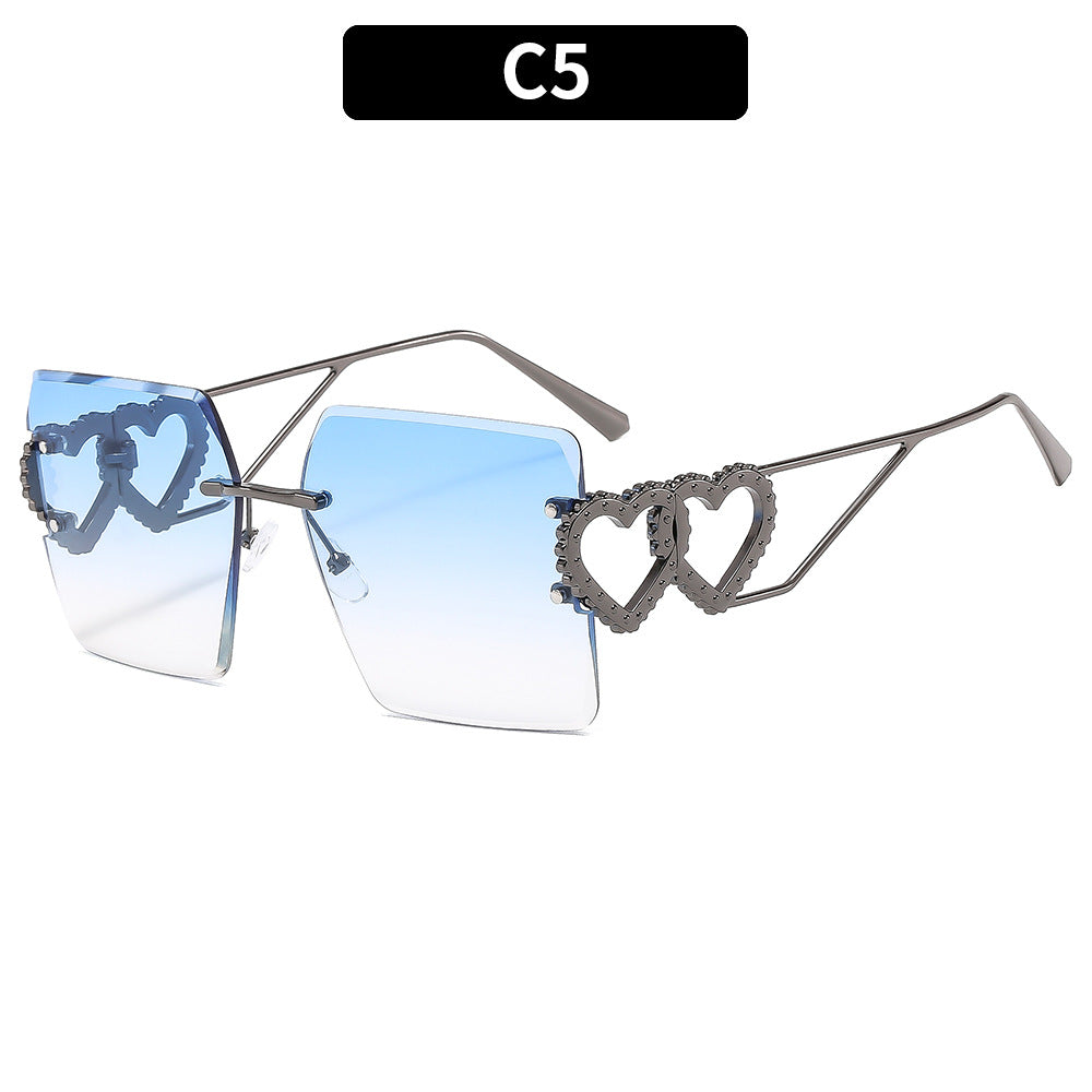 Trendy Square Frame Sunglasses UV400 Protection Stylish Accessories