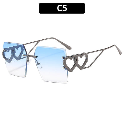 Trendy Square Frame Sunglasses UV400 Protection Stylish Accessories