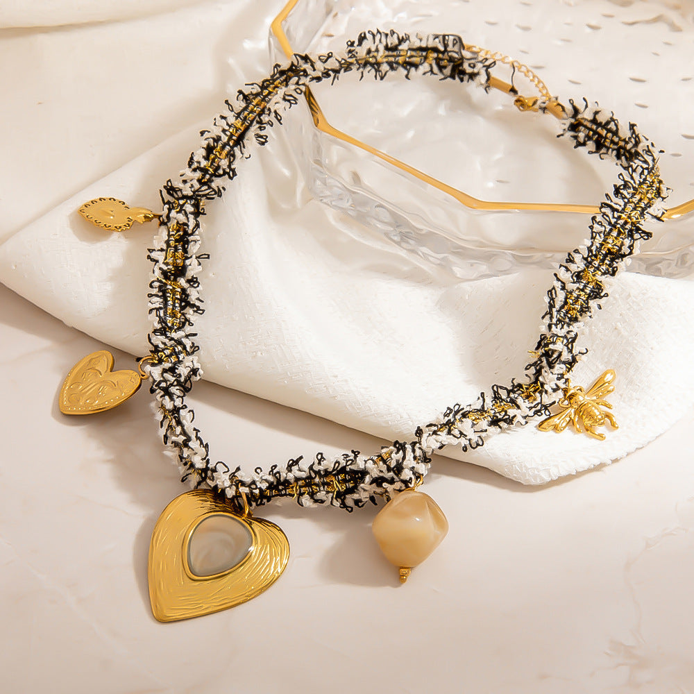 Trendy Heart Pendant Necklaces for Women