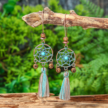 Vintage Geometric Earrings Set Bohemian Style