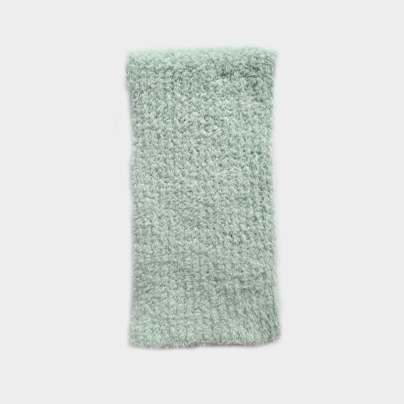 Handmade 25% Wool Blend Knitted Scarf for Women