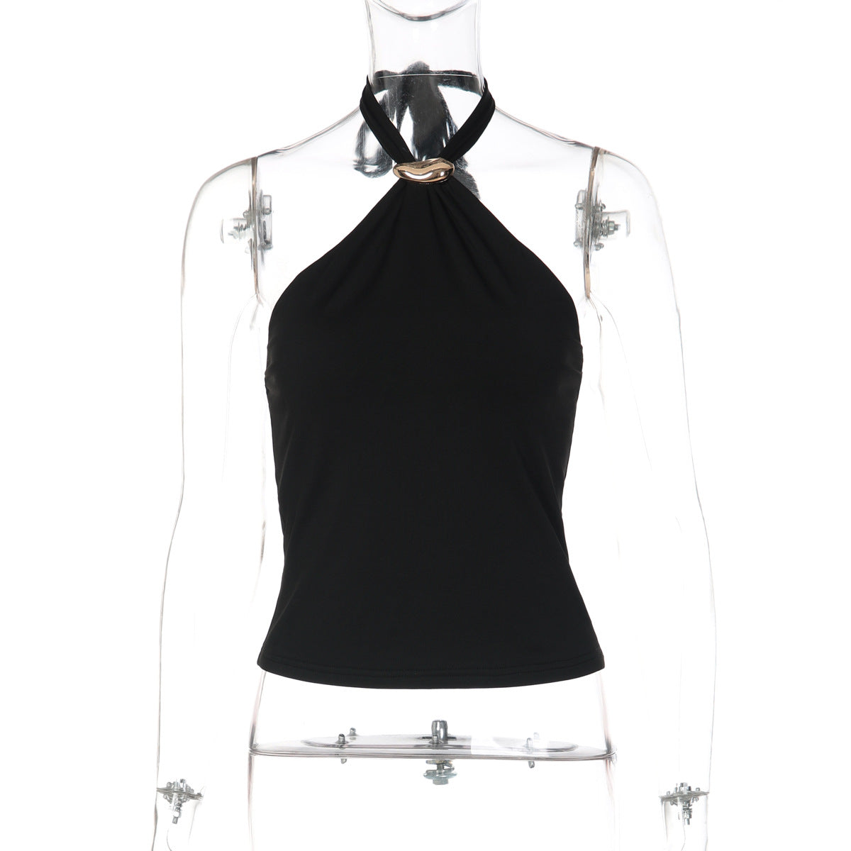Adjustable Strap Backless Top Trendy Casual Sexy
