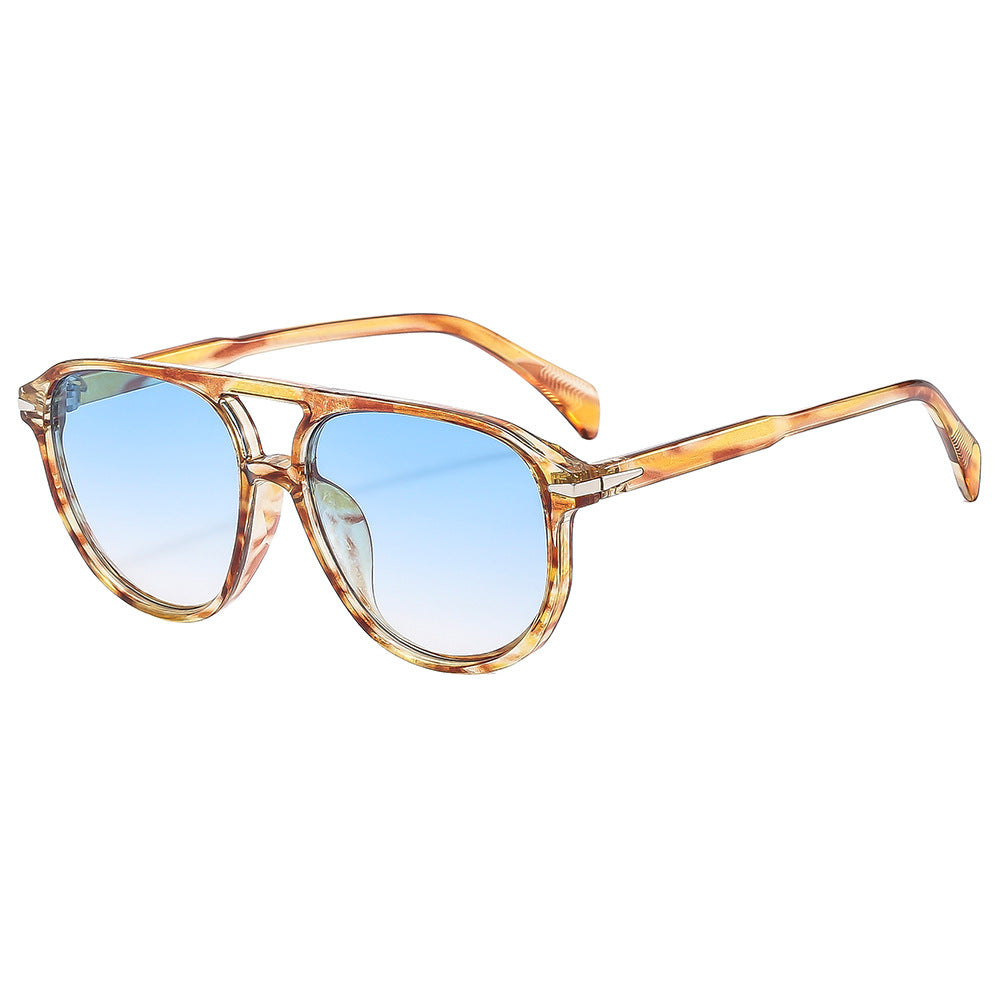 Trendy Oval Frame Sunglasses for Men and Women