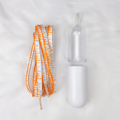 Cream Colorful Shoe Laces - Multi Color Available